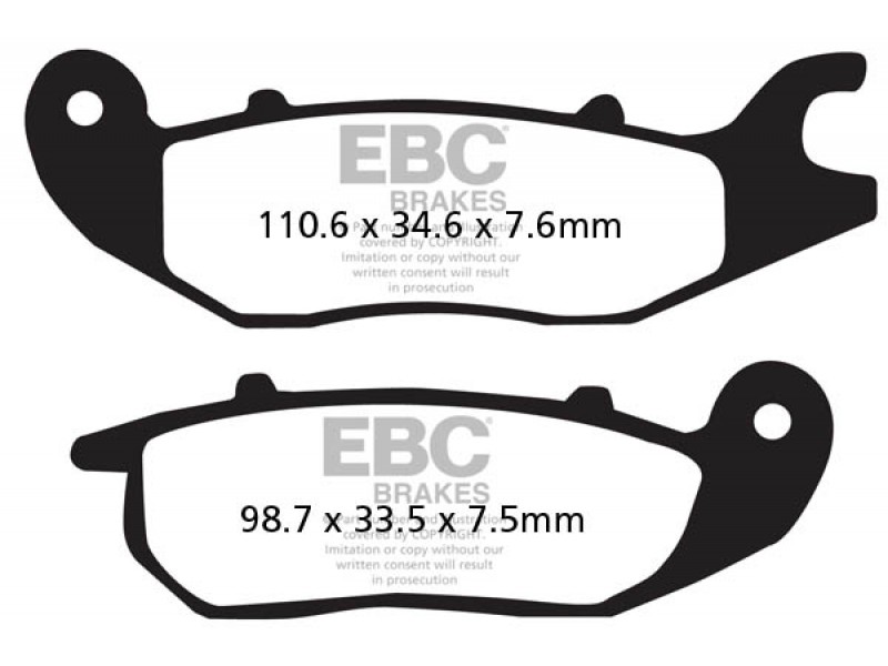 Placute de frana EBC FA375