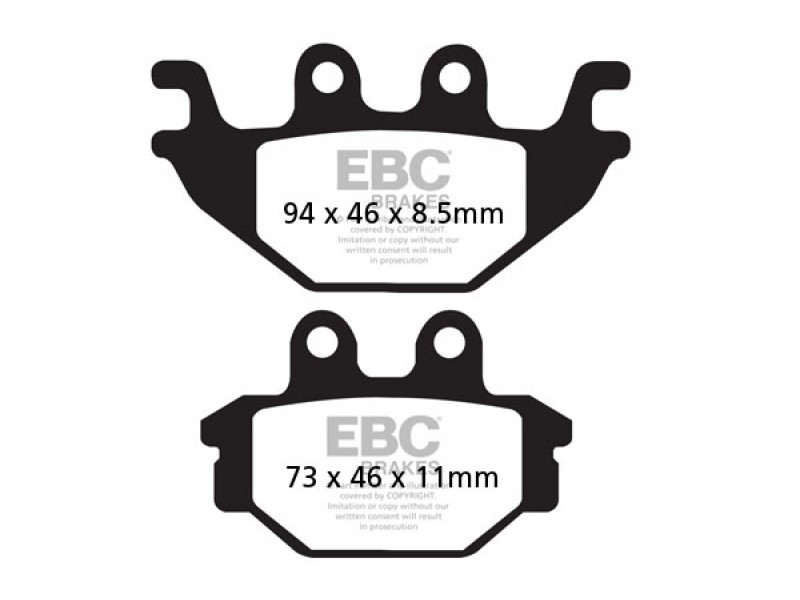 Placute de frana EBC FA377