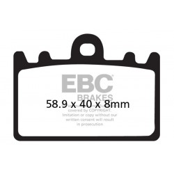 Placute de frana EBC FA180 Placute de frana EBC FA180