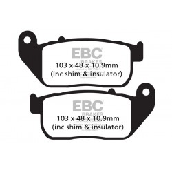 Placute de frana EBC FA381 Placute de frana EBC FA381