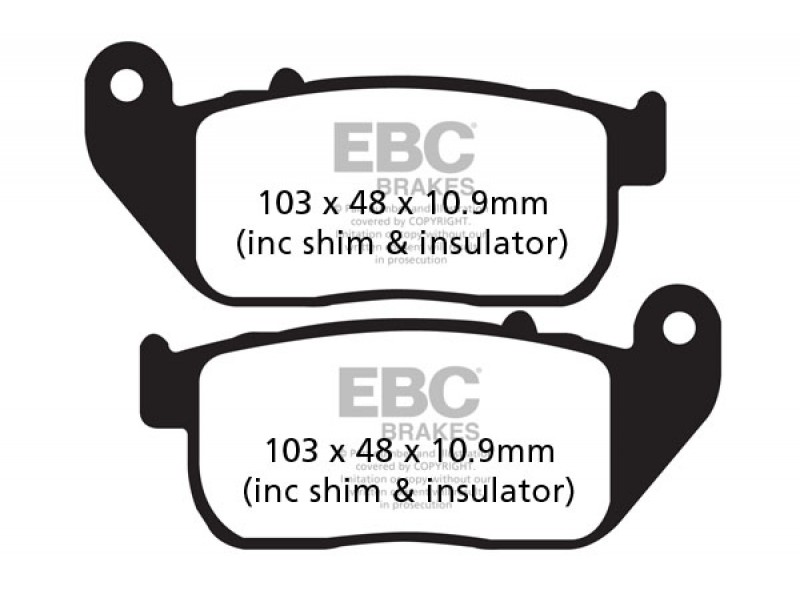 Placute de frana EBC FA381