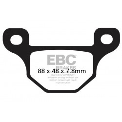 Placute de frana EBC FA481 Placute de frana EBC FA481