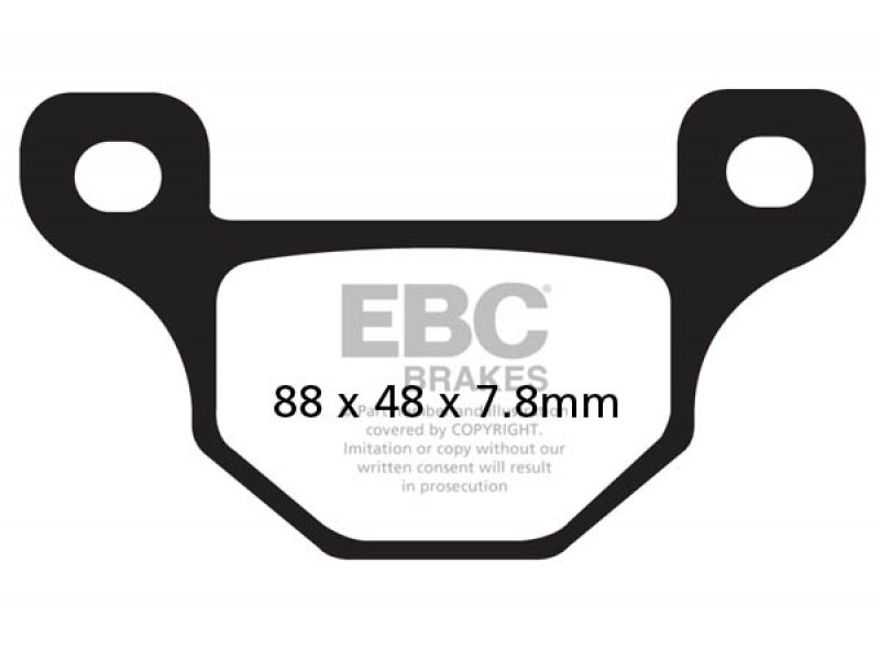 Placute de frana EBC FA481 Placute de frana EBC FA481