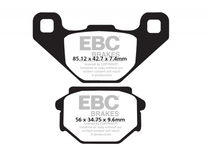 Placute de frana EBC FA382 Placute de frana EBC FA382