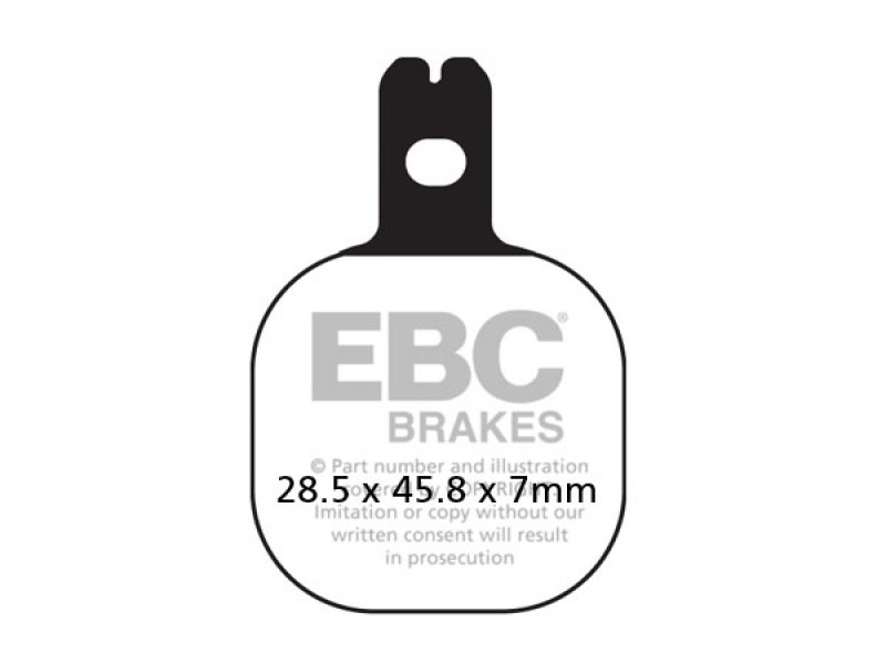 Placute de frana EBC FA184