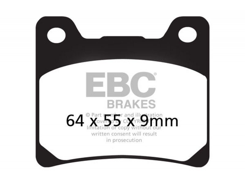 Placute de frana EBC FA088