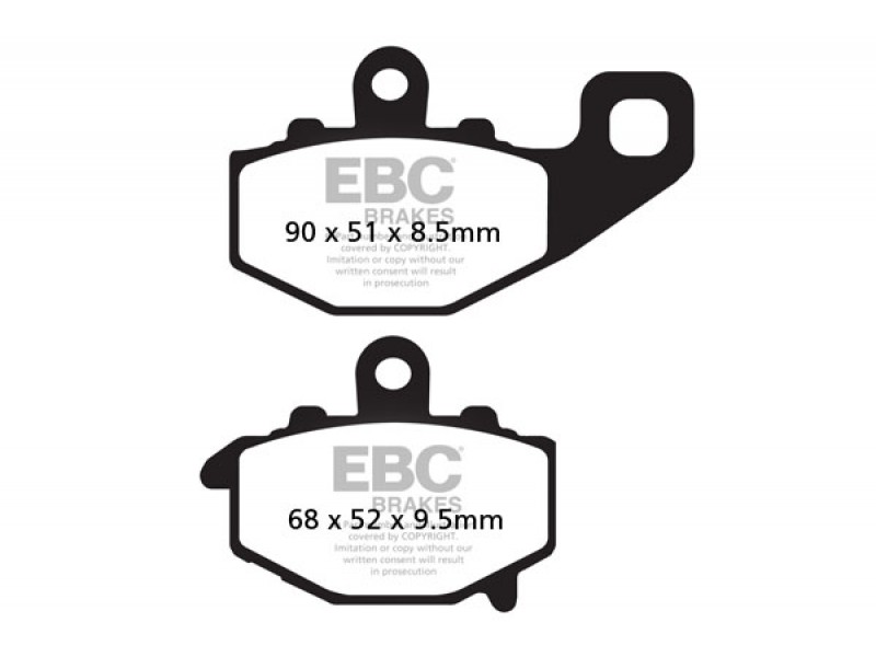 Placute de frana EBC FA192 Placute de frana EBC FA192