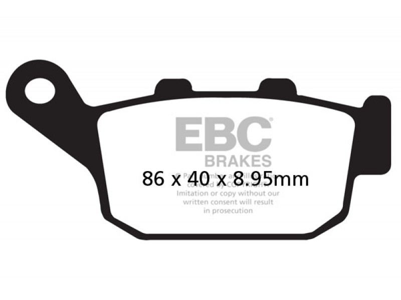 Placute de frana EBC FA496 Placute de frana EBC FA496