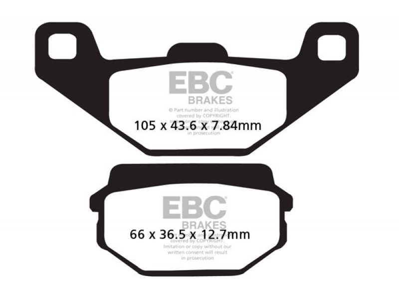 Placute de frana EBC FA297