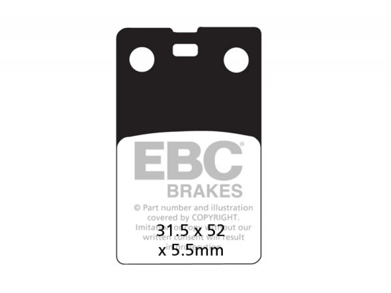 Placute de frana EBC FA099