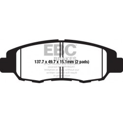 Placute de frana EBC FA670 Negru Placute de frana EBC FA670 Negru