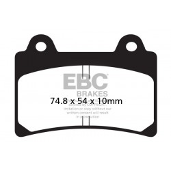 Placute de frana EBC FA123HH Placute de frana EBC FA123HH