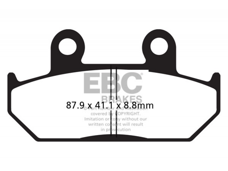 Placute de frana EBC FA124HH