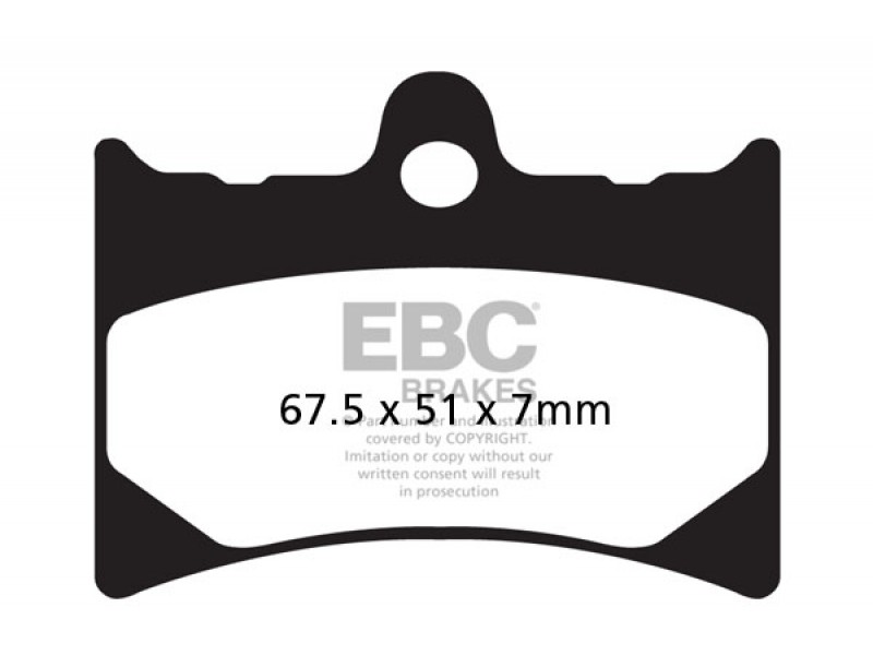Placute de frana EBC FA126HH