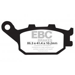Placute de frana EBC FA174HH Placute de frana EBC FA174HH