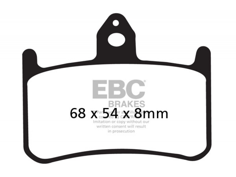 Placute de frana EBC FA187HH Placute de frana EBC FA187HH