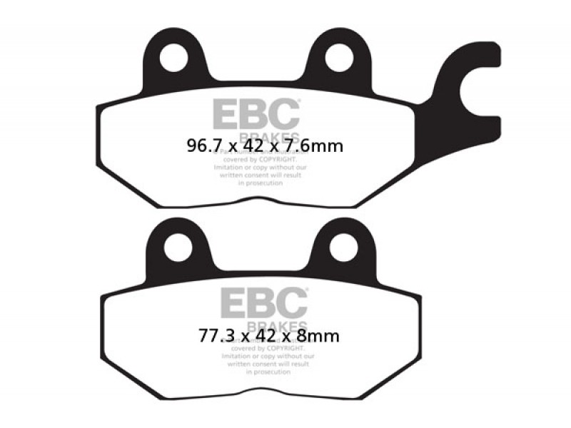 Placute de frana EBC FA215HH Placute de frana EBC FA215HH
