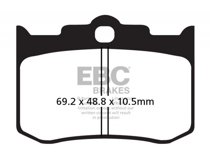 Placute de frana EBC FA216/2HH