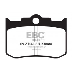 Placute de frana EBC FA216/3HH Placute de frana EBC FA216/3HH