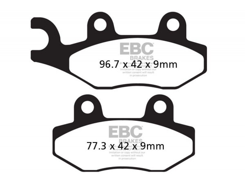 Placute de frana EBC FA228HH Placute de frana EBC FA228HH