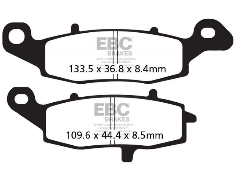 Placute de frana EBC FA229HH Placute de frana EBC FA229HH