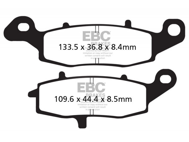 Placute de frana EBC FA231HH Placute de frana EBC FA231HH