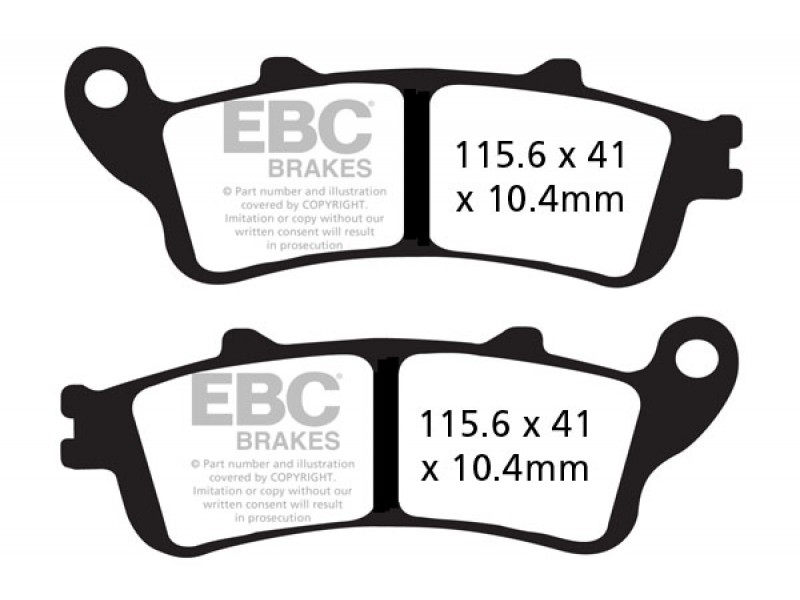 Placute de frana EBC FA261/2HH