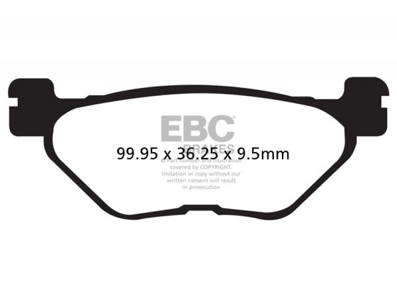 Placute de frana EBC FA319/2HH Placute de frana EBC FA319/2HH