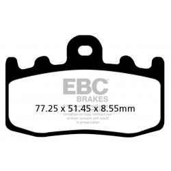 Placute de frana EBC FA335HH Placute de frana EBC FA335HH