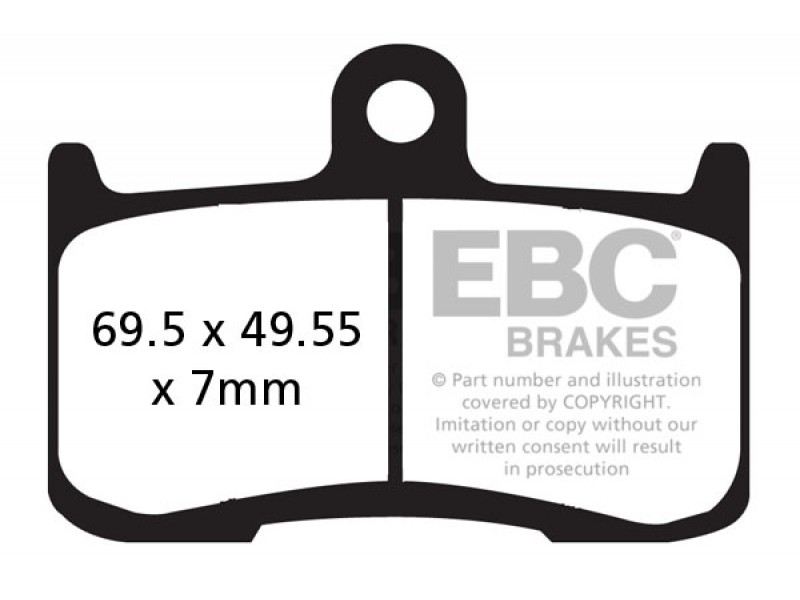 Placute de frana EBC FA347HH Placute de frana EBC FA347HH