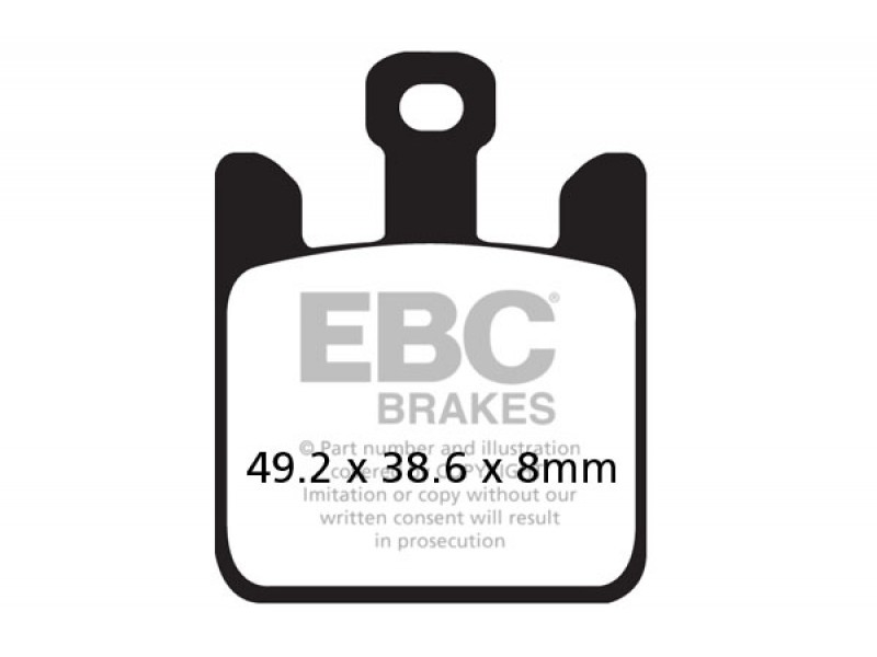 Placute de frana EBC FA369/4HH