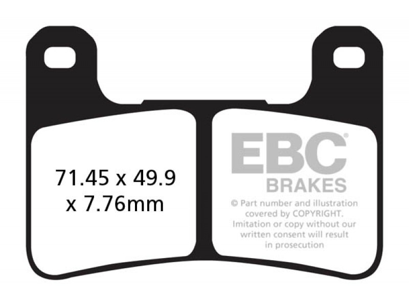 Placute de frana EBC FA379HH Placute de frana EBC FA379HH