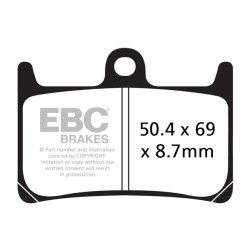 Placute de frana EBC FA380HH Placute de frana EBC FA380HH