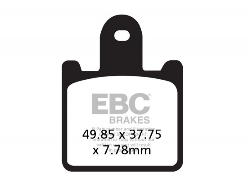 Placute de frana EBC FA417/4HH