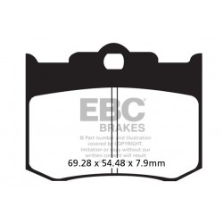 Placute de frana EBC FA420HH Placute de frana EBC FA420HH