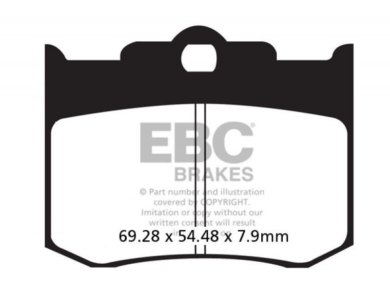 Placute de frana EBC FA420HH Placute de frana EBC FA420HH