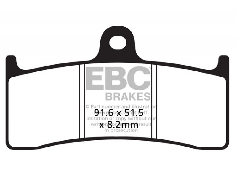 Placute de frana EBC FA424HH