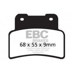 Placute de frana EBC FA432HH Placute de frana EBC FA432HH