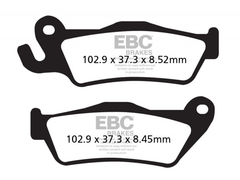 Placute de frana EBC FA438HH Placute de frana EBC FA438HH