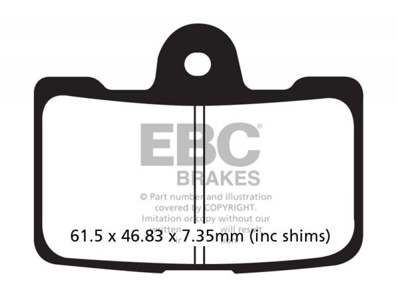 Placute de frana EBC FA454/4HH