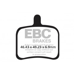 Placute de frana EBC FA460HH Placute de frana EBC FA460HH