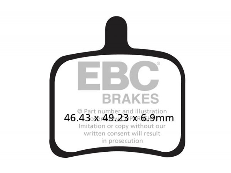 Placute de frana EBC FA460HH