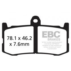 Placute de frana EBC FA491HH Placute de frana EBC FA491HH