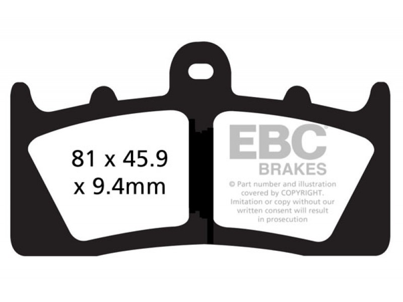 Placute de frana EBC FA613HH Placute de frana EBC FA613HH