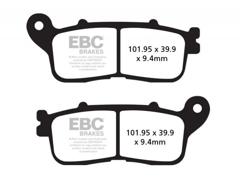 Placute de frana EBC FA636HH Placute de frana EBC FA636HH