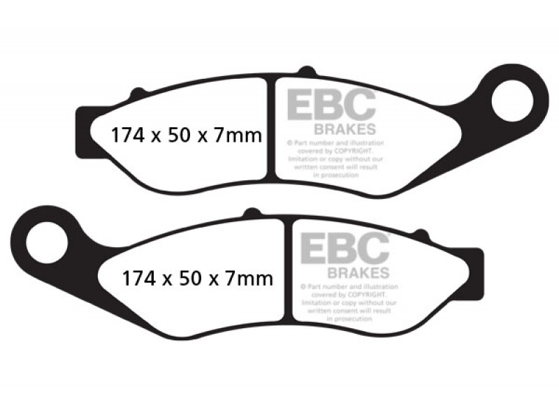 Placute de frana EBC FA638HH