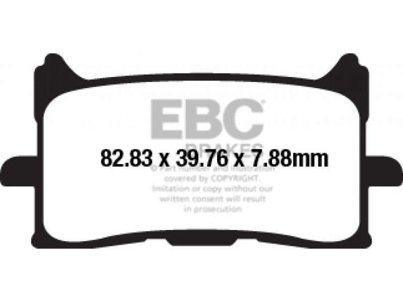 Placute de frana EBC FA679HH