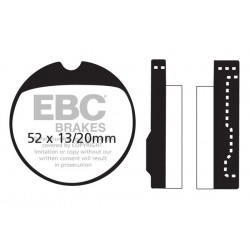 Placute de frana EBC FA013V Placute de frana EBC FA013V