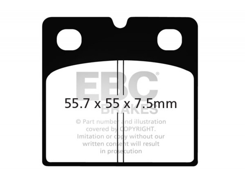 Placute de frana EBC FA019 Placute de frana EBC FA019