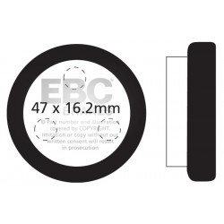 Placute de frana EBC FA021 Placute de frana EBC FA021